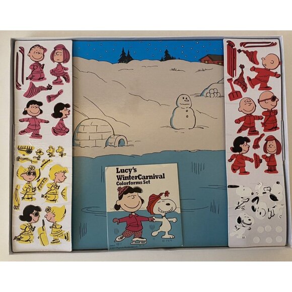 Come Home Snoopy COLORFORMS & Lucy's Winter Carnival COLORFORMS - 2 SETS - Picture 4 of 14